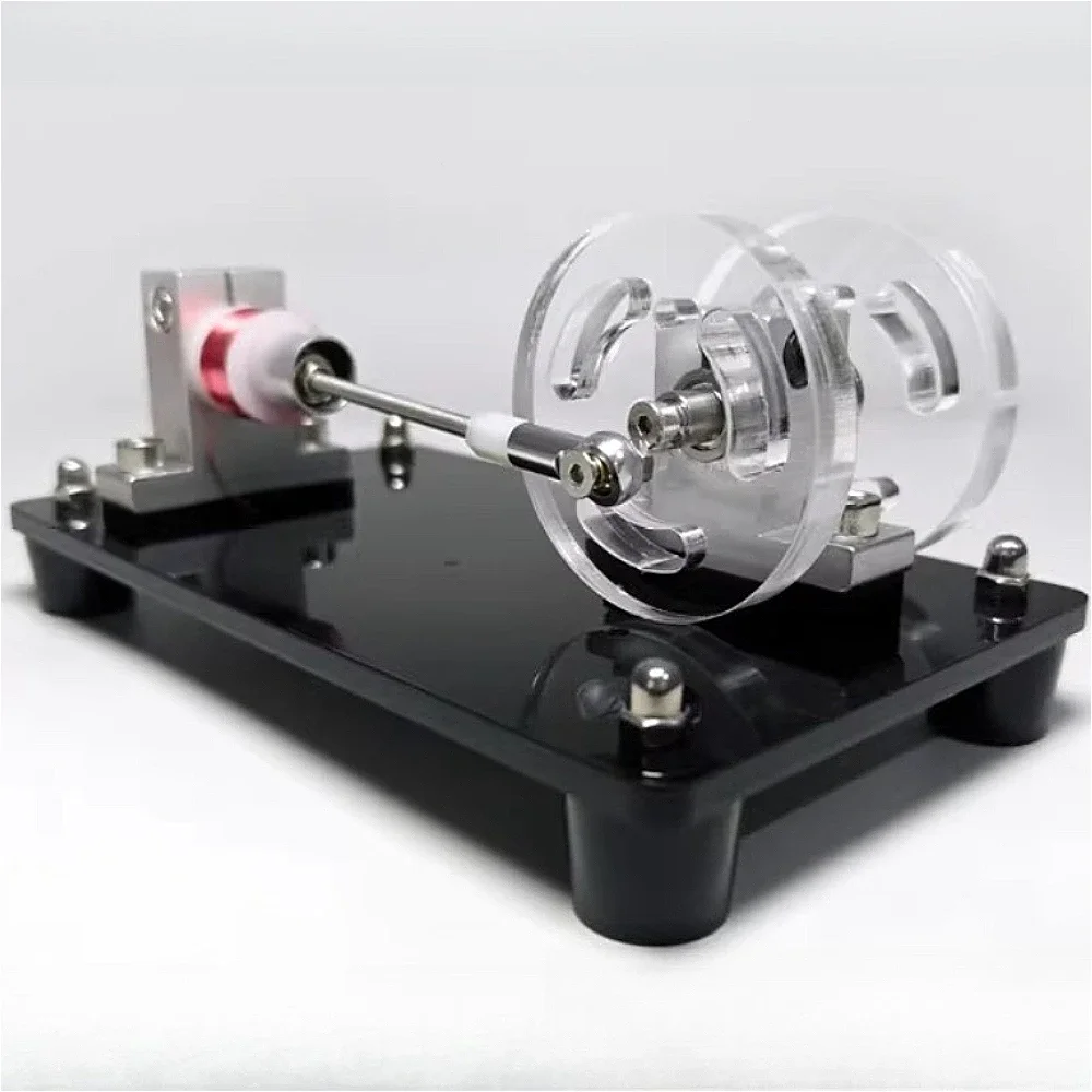 NF Single Cylinder Mini Electromagnetic Engine Electromagnetic Science Teaching Aid Model Finished Acrylic Electromagnetic Engin