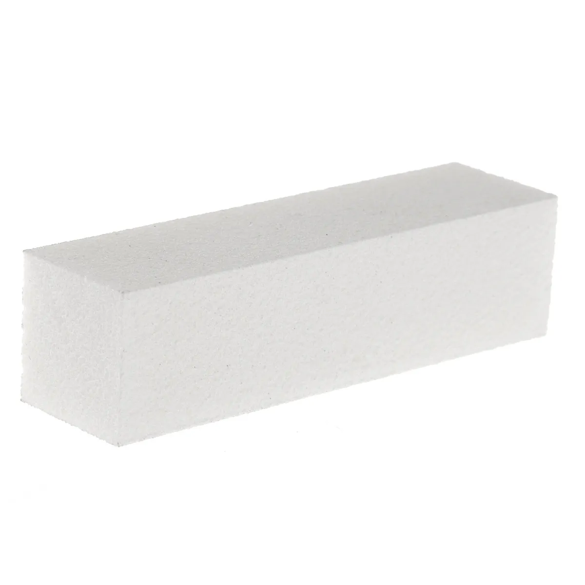 

10Pcs Sponge Nail Sanding File Buffing Block Set for Manicure Pedicure Nail Prep Professional Home Use White 95x26x26mm Washable