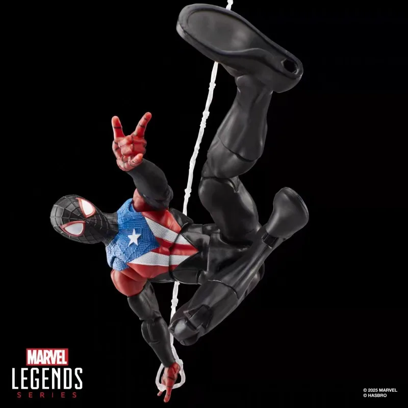

Original Hasbro Marvel Legends Series Spider-Man 2 Peter Parker MILES MORALES BORICUA SUIT Action Figure Collection Ornament Toy