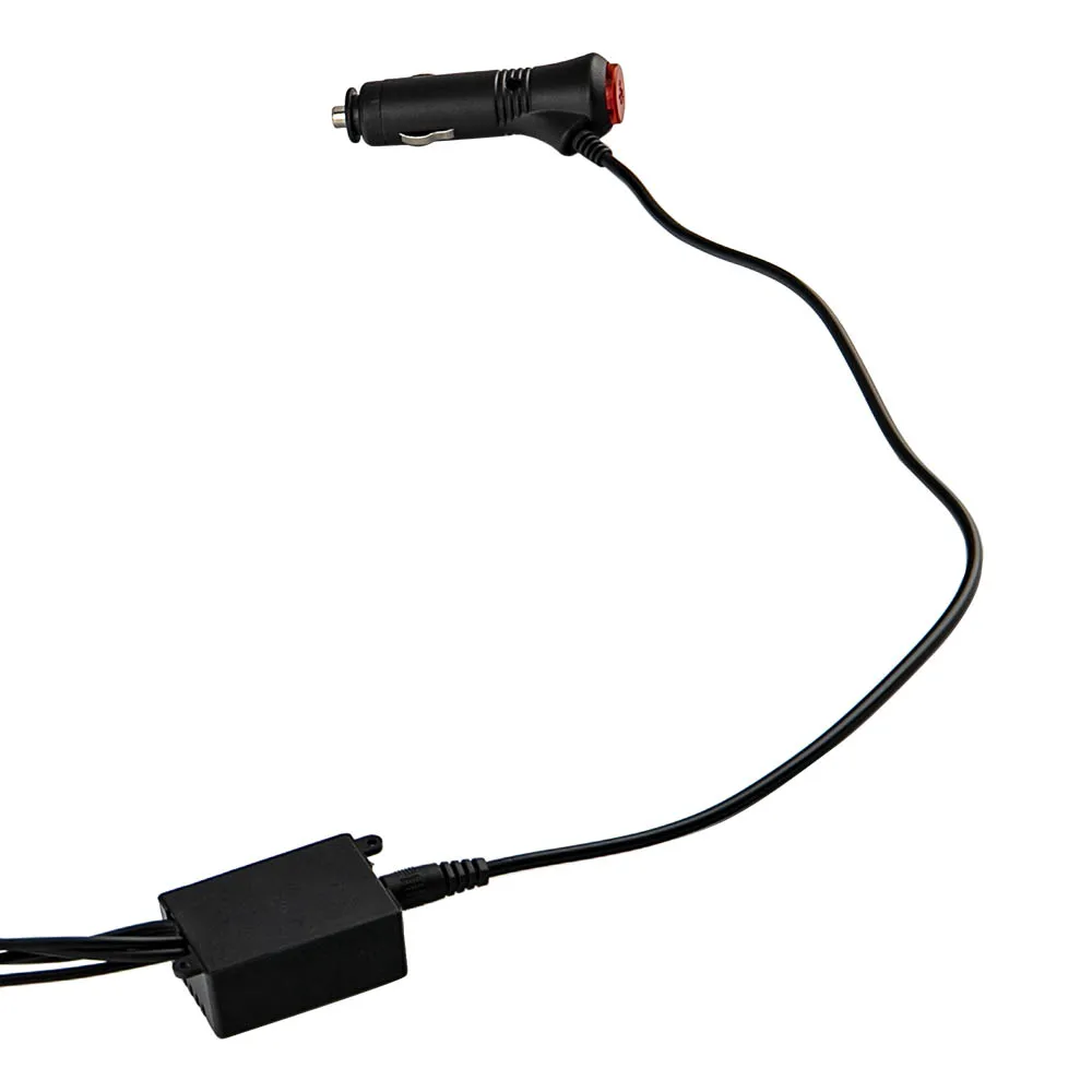 5LED 6M Car Interior Atmosphere Strip Light Lamp RGB APP Fiber Optic Neon Set