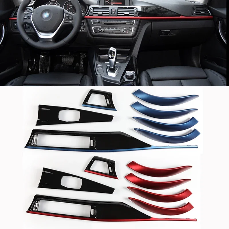 Interior Decoration Accessories Parts Trims for BMW 3 4 series 3GT F30 F32 F34 F36 Center Console AC Condition Vent Outle Panel