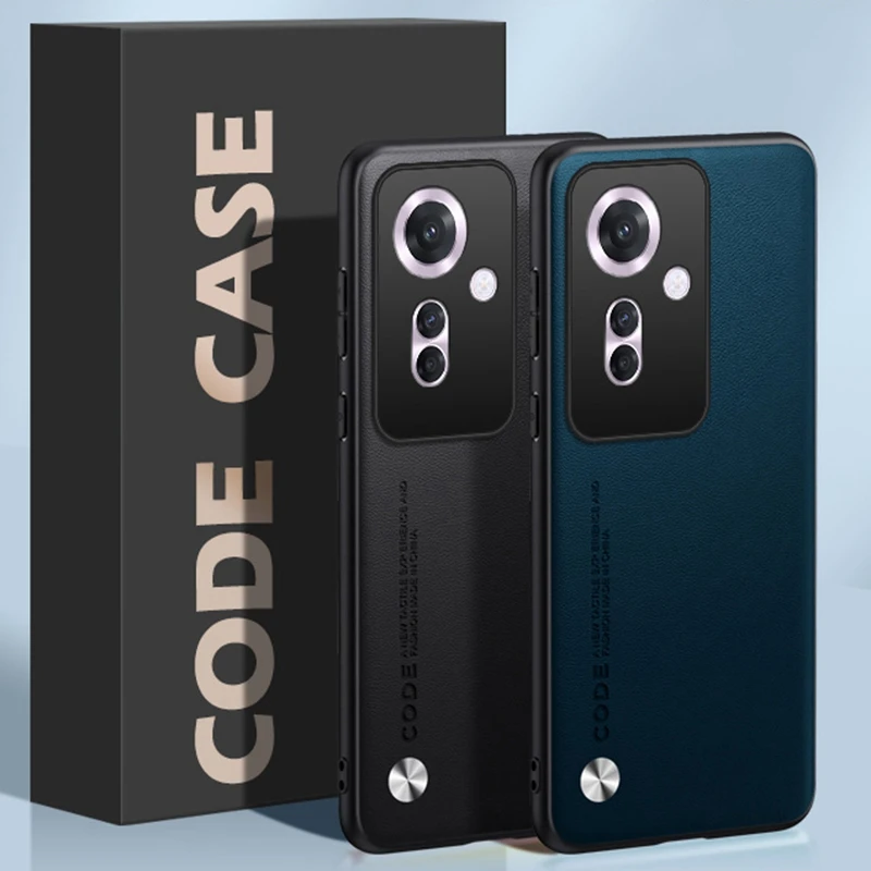 

Luxury PU Leather Case For OPPO Reno 11F Reno11F 5G Back Cover TPU Silicone Full Protection Phone Case For OPPO Reno 11A Reno11A