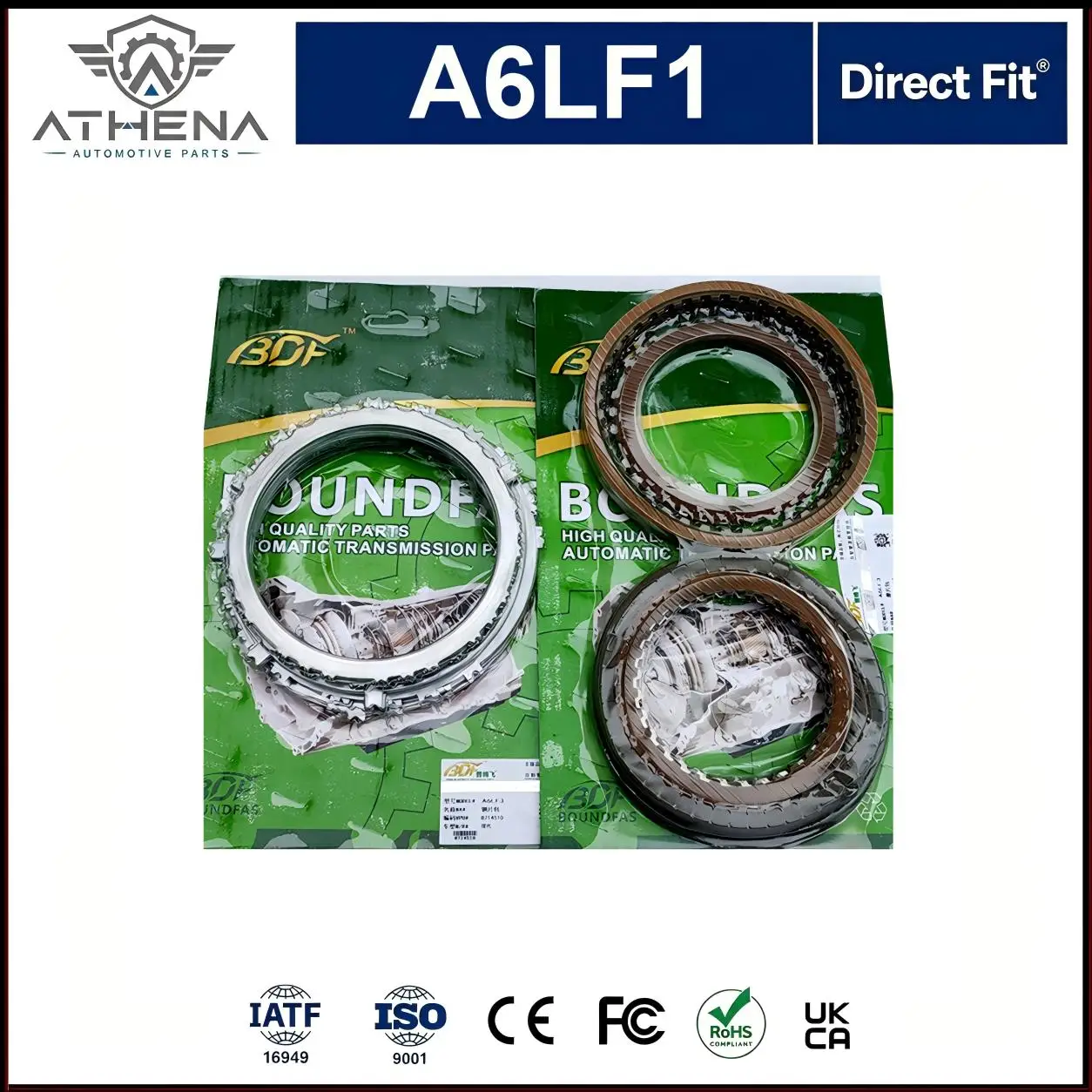 A6LF1 A6LF2 A6LF3 Transmission Friction Steel Plate Kit Fix Slip Burn Harsh Shift Fit Hyundai Kia A6MF1 A6MF2 6AT Gearbox