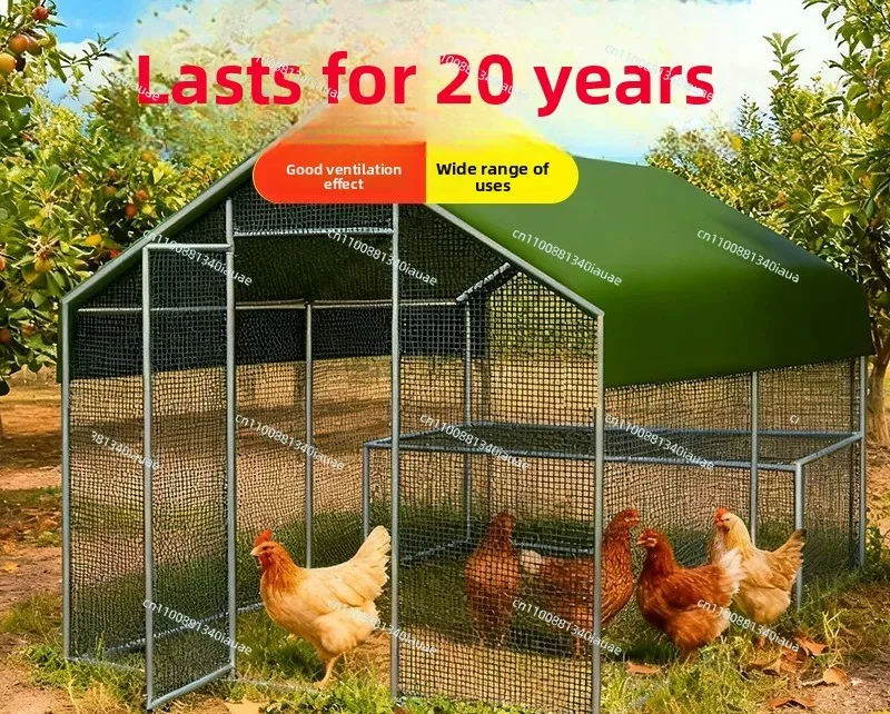 Household Outdoor Breeding Shed Construction of Chicken Shed in Rural Areas Rainproof Chicken Nest Rural Outdoor Poultry