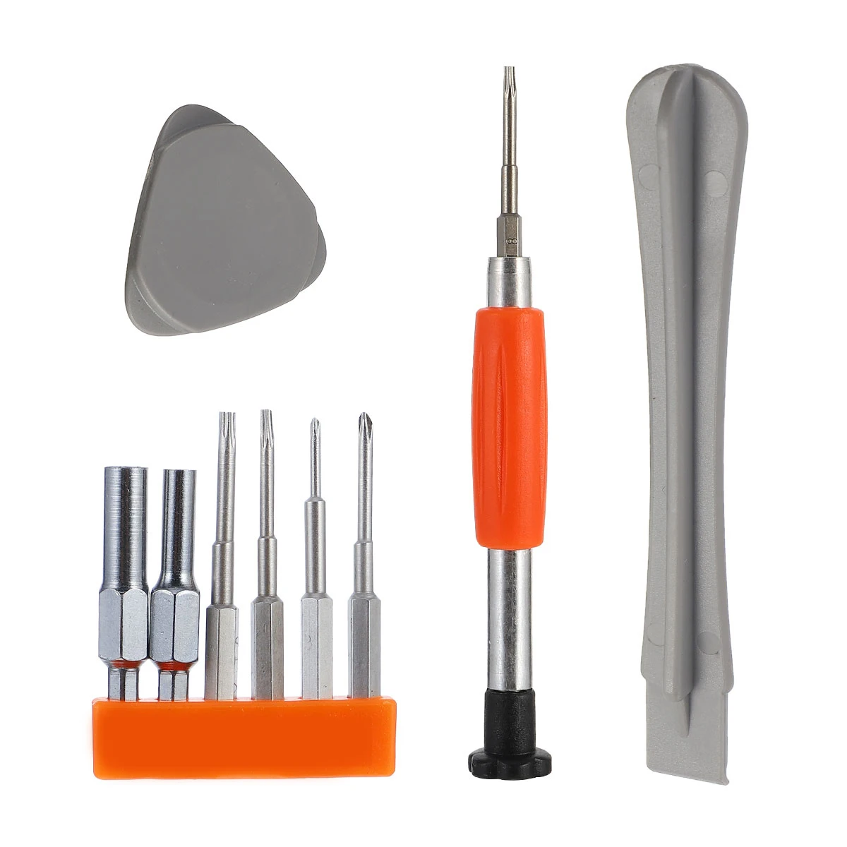 

9pcs Screwdriver Set Repair Tool Kit For Game Machine Controller Precision Bits Ergonomic Grip Durable Industrial