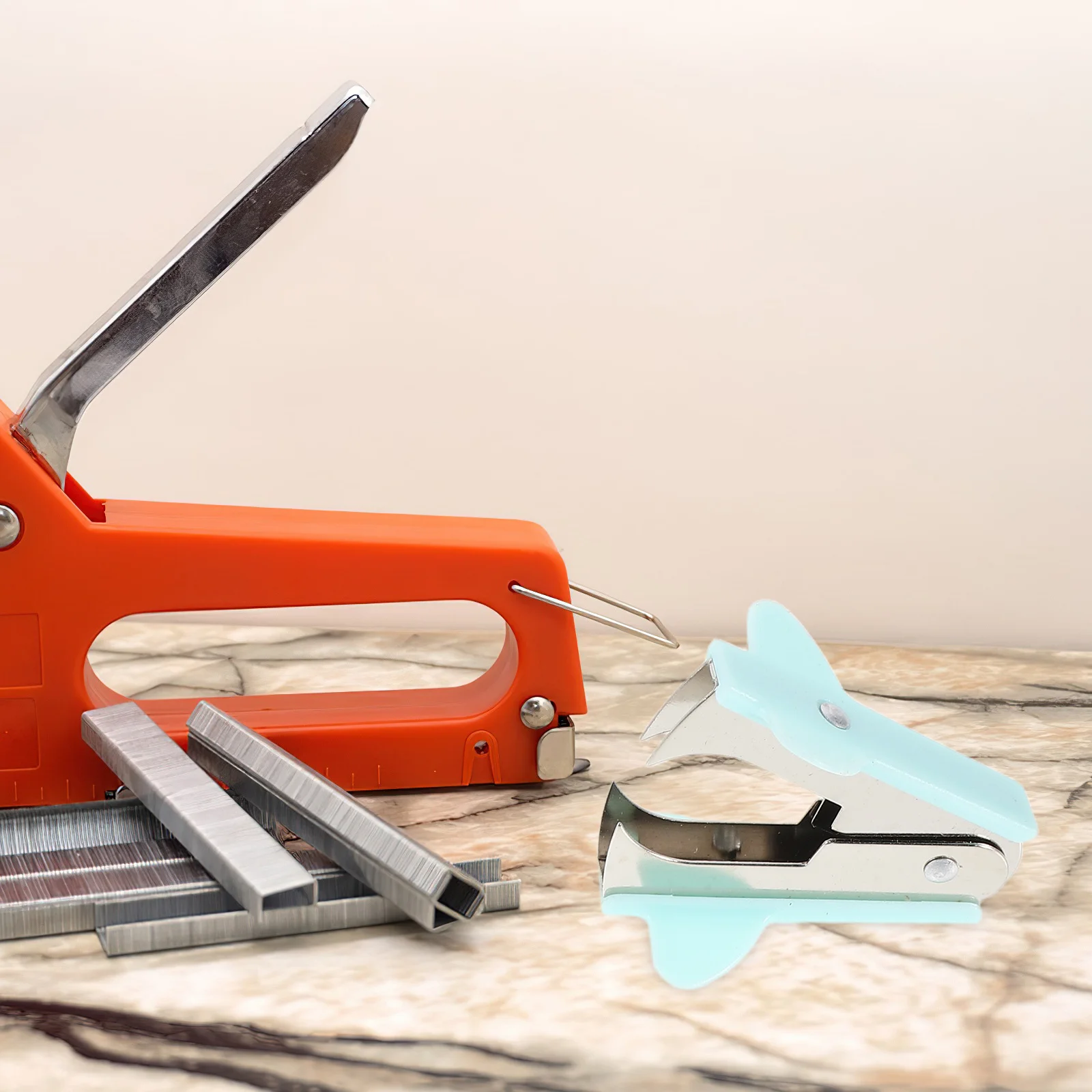 

3Pcs Mini Macaron Color Staple Remover Cute Office Home School Supplies Portable Desk Accessory Kids Stapler