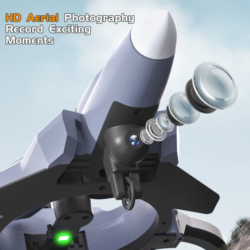 Large Screen HD Camera RC Fighter Plane Brushless Plane With Screen Hd Aerial Photography Intelligent Obstacle Avoidance Glider