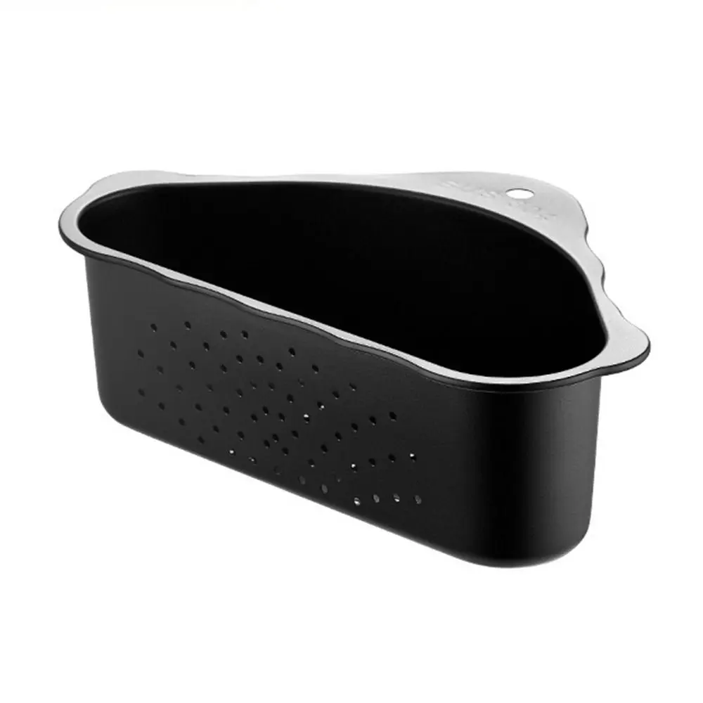 

Portable Strainer Kitchen Sink Drain Rack Kitchen Supplies Stainless Steel Drainage Basket Household Triangle Filter Basket