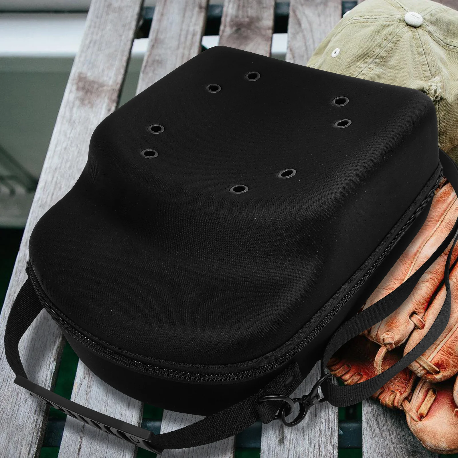 

EVA Travel Hat Hat Storage Case for Baseball Baseball Caps Carrier Case Caps Lightweight Protective Organizer Container