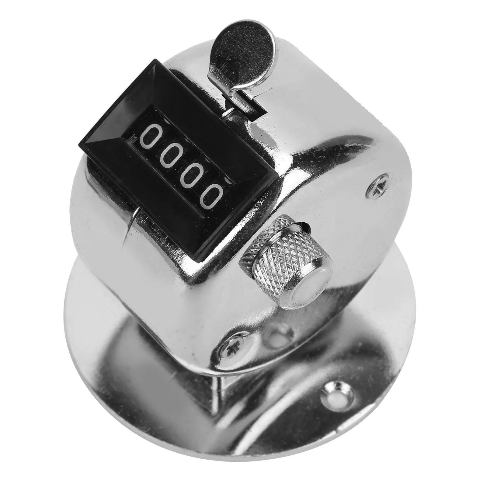 

Ручной счетчик Ручной счетчик из нержавеющей стали 4-значный ручной счетный инструмент для инвентаря мастерской Ручной счетчик из нержавеющей стали