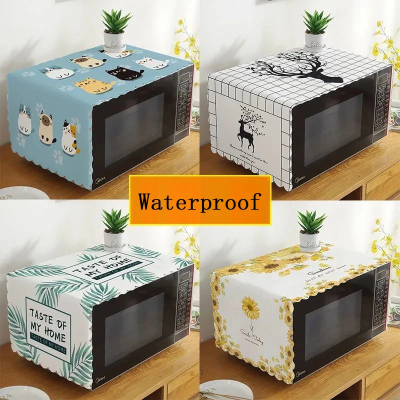

Waterproof Microwave Oven Hood, Grease Proofing Storage Bag, Dust Covers, Oil-proof, Breathable Protection, Kitchen Accessories