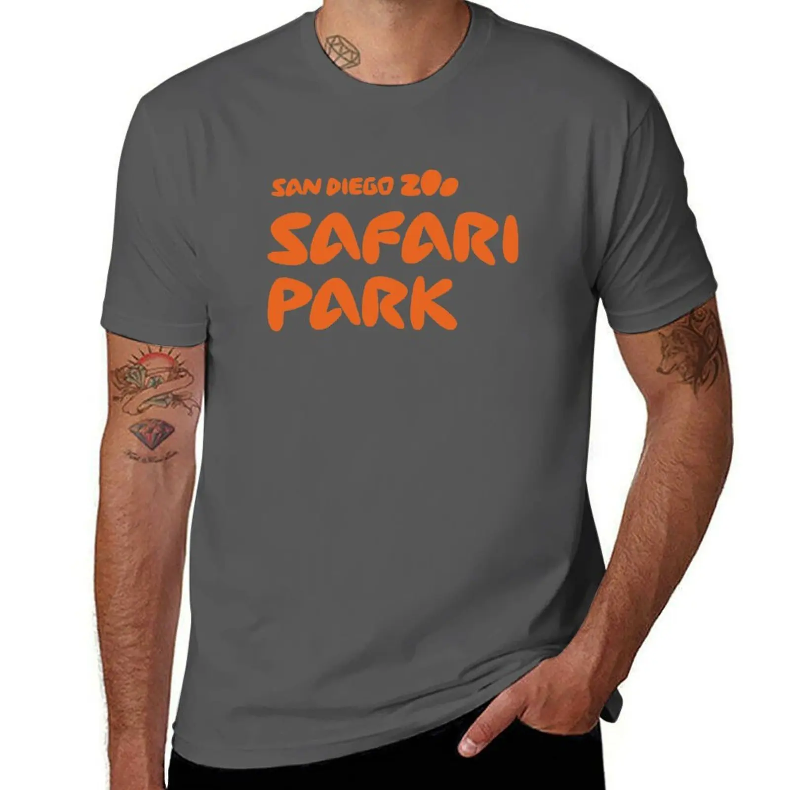 

Zoo Park Safari Diego San in T-Shirt High Elasticity Sports T-Shirt