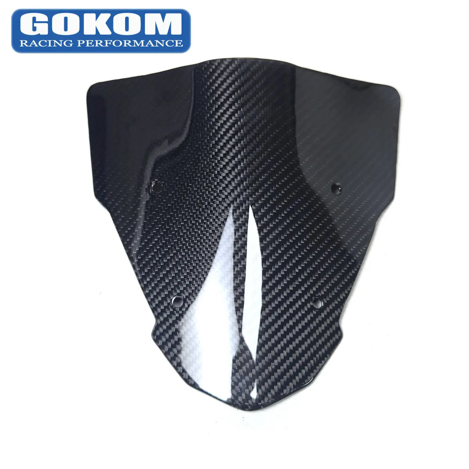 

GOKOM RACING CARBON FIBER FOR KAWASAKI H2 ZH2 WINDSCREEN WINDSHIELD 2020 2021 2022 2023 2024 FAIRING COWLING GUARD