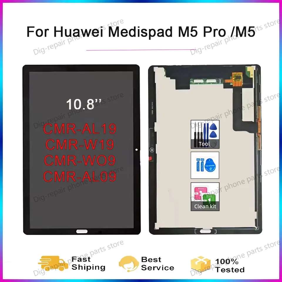 Ecran-lcd-tactile-numeriseur-avec-capteur-en-verre-pour-huawei-matepad-pro-108-5g-mrx-w09-mrx-w19-mrx-al19-mrx-al09