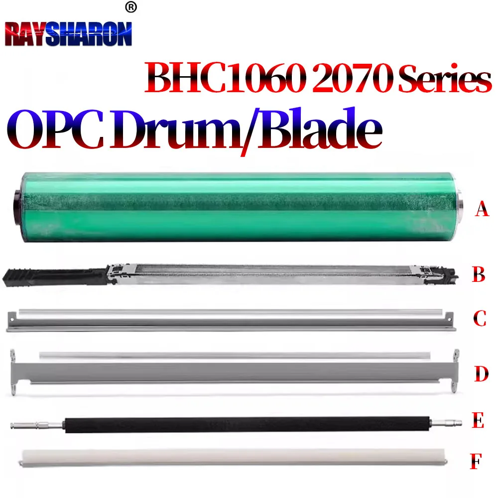 Charge Unit OPC Drum Ceaning Blush Blade Drum Cleaning Wax Bar For Konica Minolta Bizhub C1060 C2060 C2070 C3070 C3080 C1070