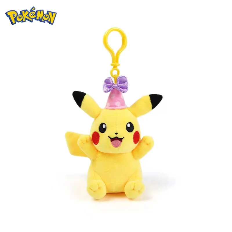 Pokemon Pikachu Pendant Bag Accessories Keychain Bag Car Pendant Magical Baby Doll Cute Good Gift