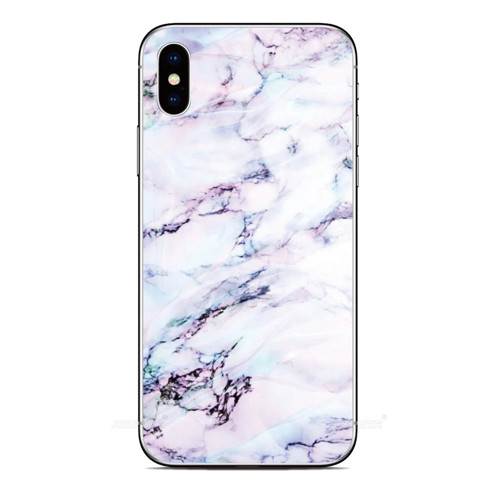 Color Marble Back Cover For Sony Xperia 5 VI 1 10 II III IV V 2023 XZ5 XZ4 XZ3 XZ2 XA2 Plus XA3 Ultra L3 L4 E5 Z5 Phone Case