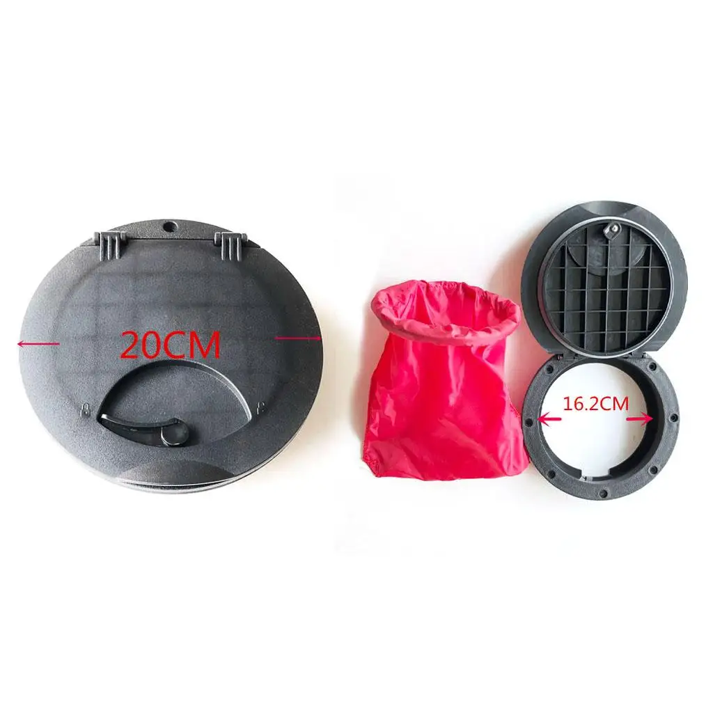 Accessoires de couverture de panier pour landau de Kayak marin robuste de 8 pouces
