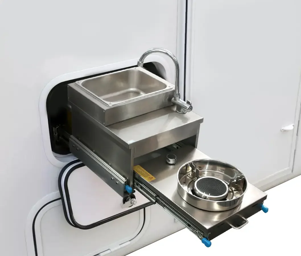 Lavello da Cucina in Acciaio I - Camper Trailer Kitchen Slide recensione e prezzo