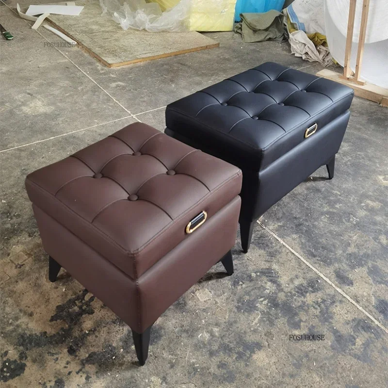 فاخر مدخل تغيير الأحذية البراز تخزين العثمانيين الحديثة المنزل غرفة نوم السرير نهاية مقعد متجر الملابس مرحاض أريكة البراز t