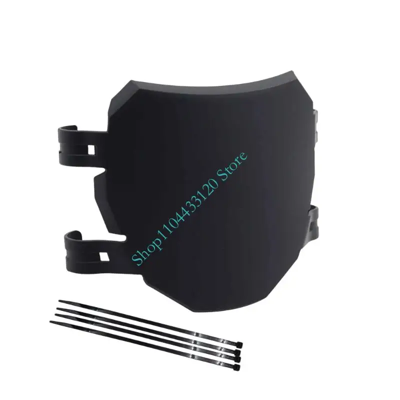 PP Plastic Electric Dirt Bike Number Plate for SUR-RON X/S, with Cable Ties, Front Replacement with No Drilling Required, 1