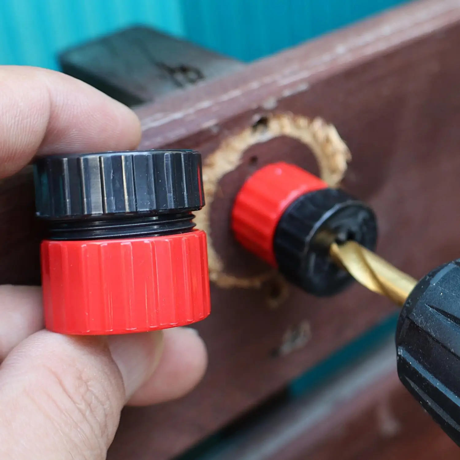 Tiefenkontroll-Bohrstopper-Set für Holzbearbeitung, Präzise Bohrtiefenkontrolle, Kunststoff-Begrenzungsringe für Tischlerei – Detail 5
