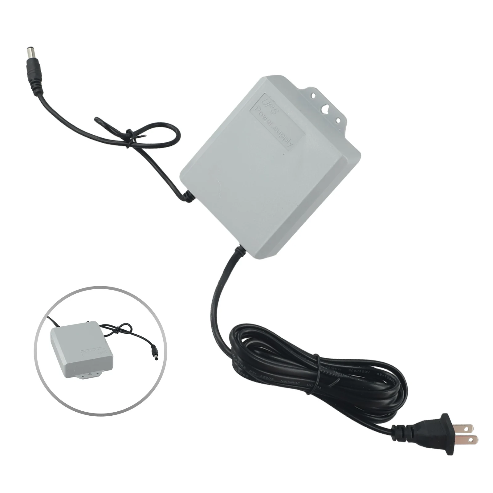 

3600mAh Battery DC UPS Battery Backup Home Use Reliable Power Supply Security System Backup Wet Environment Usage