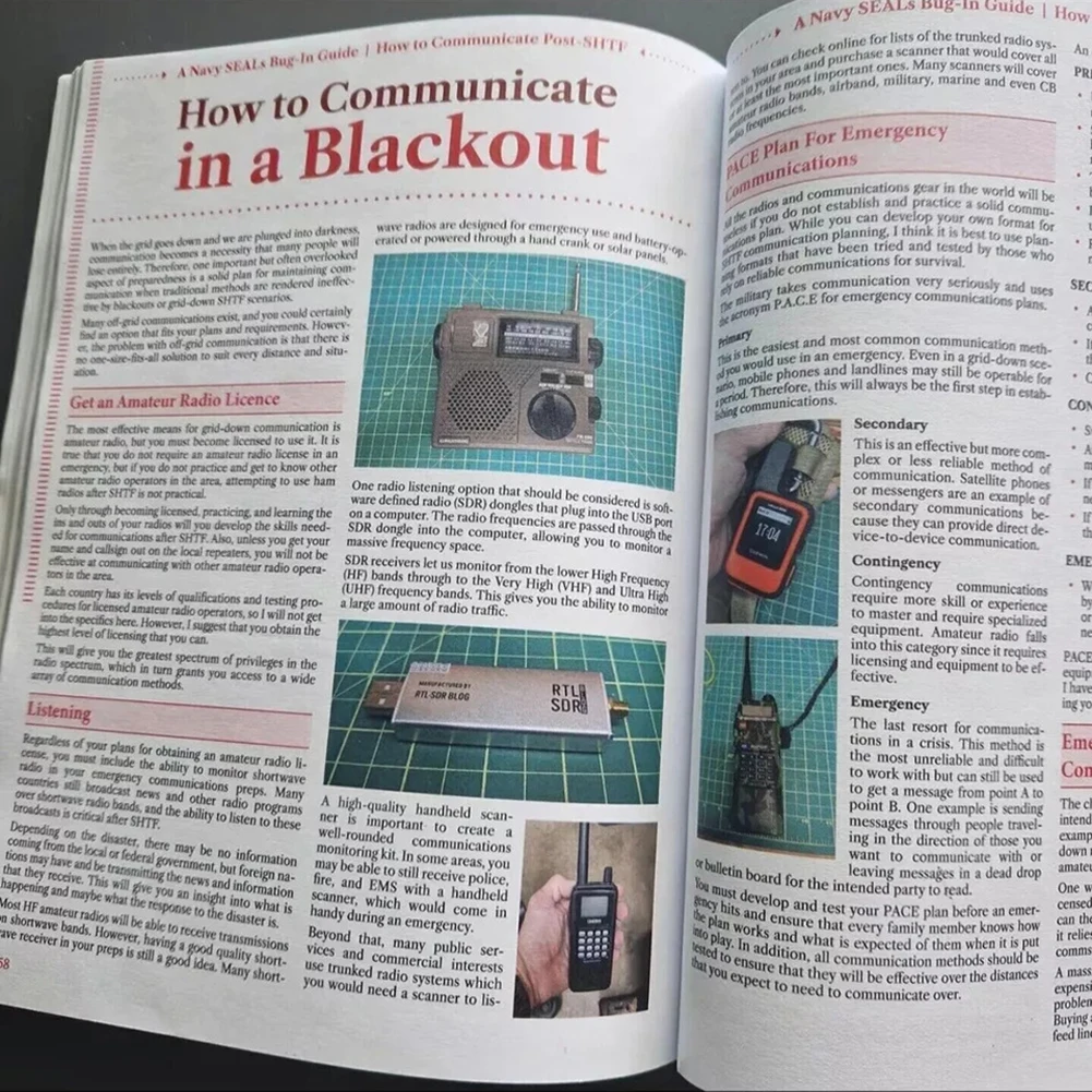 A5/A4 A Navy Seals Bug-In Guide The UItimate Guide To Survive Color Inner Pages UK A Complete Guide To Safety And Survival Books