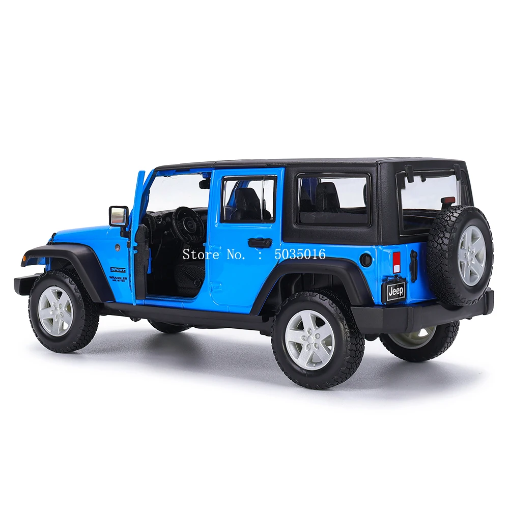 Maisto 1:24 NEW 2015 JEEP Wrangler Unlimited manufacturer authorized simulation alloy car model crafts decoration collection toy