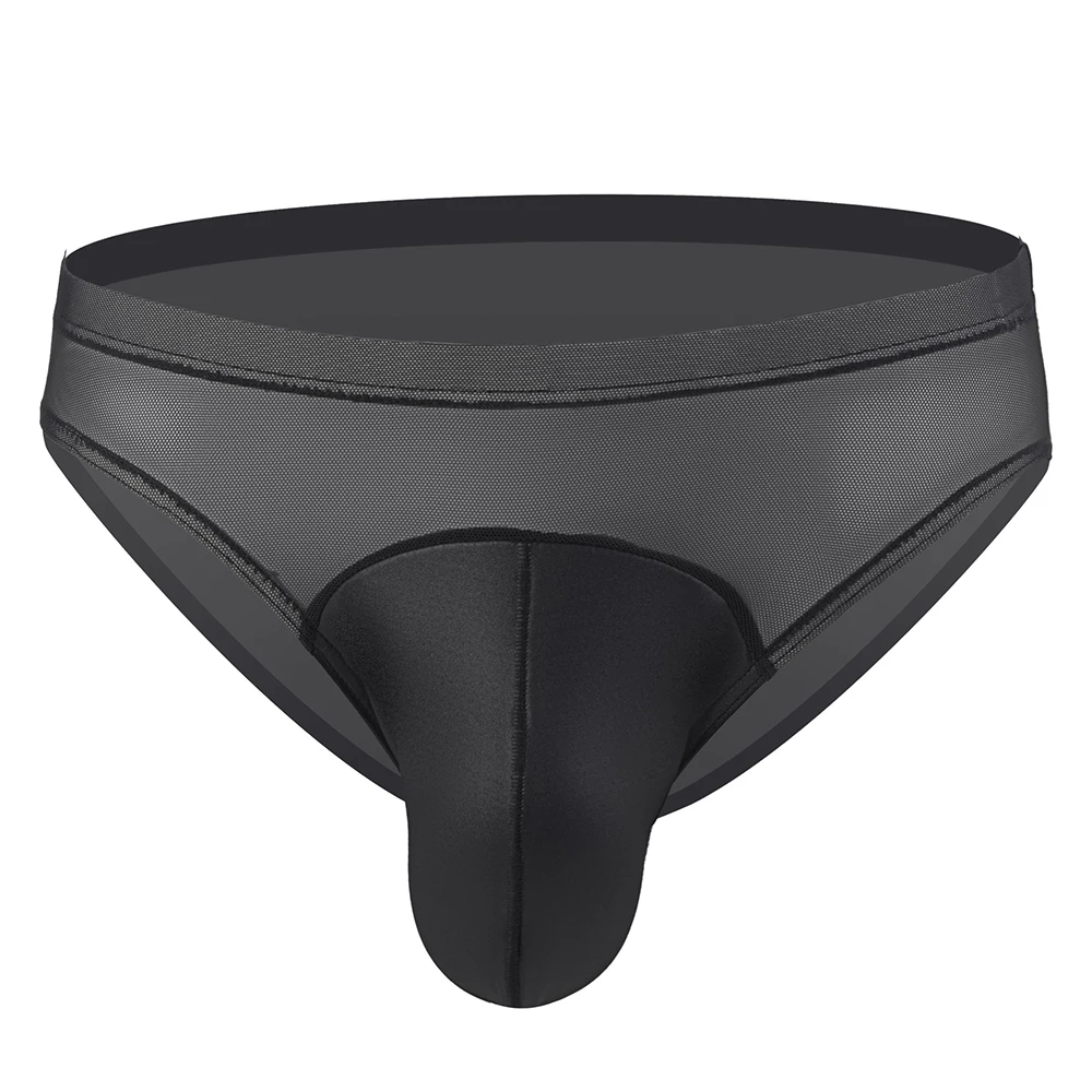 Quick Dry Men Underwear Underpants Solid Mens Brief Sexy Slip Hombre Thong Thongs Ultra-thin Underwear Elasticity