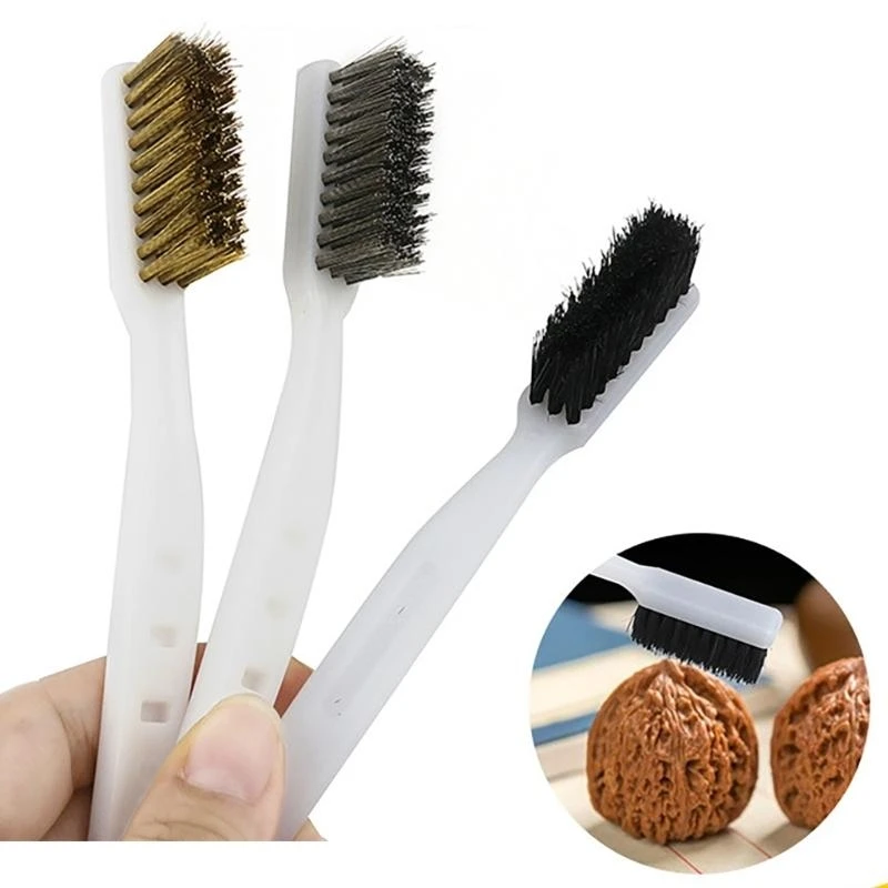 

Polishing Brush with Hard Bristles Craft Cleaning Tool for Delicate Craft