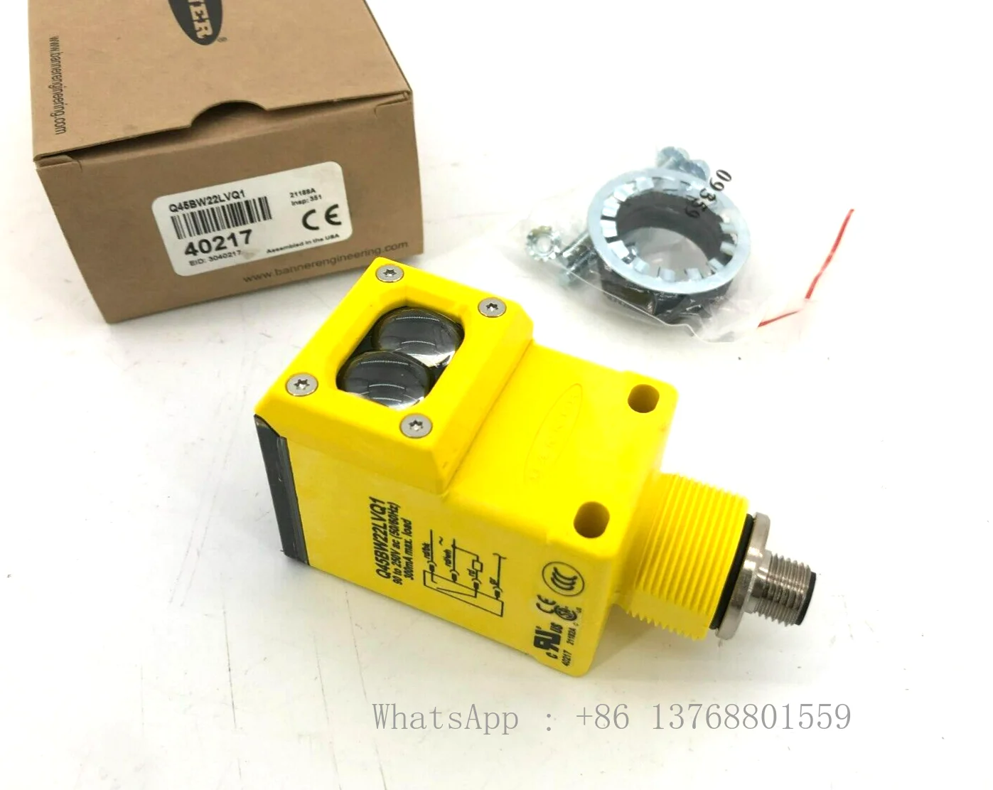 Q45BW22LVQ1 New Engineering Photoelectric Sensor 90-250VAC 40217