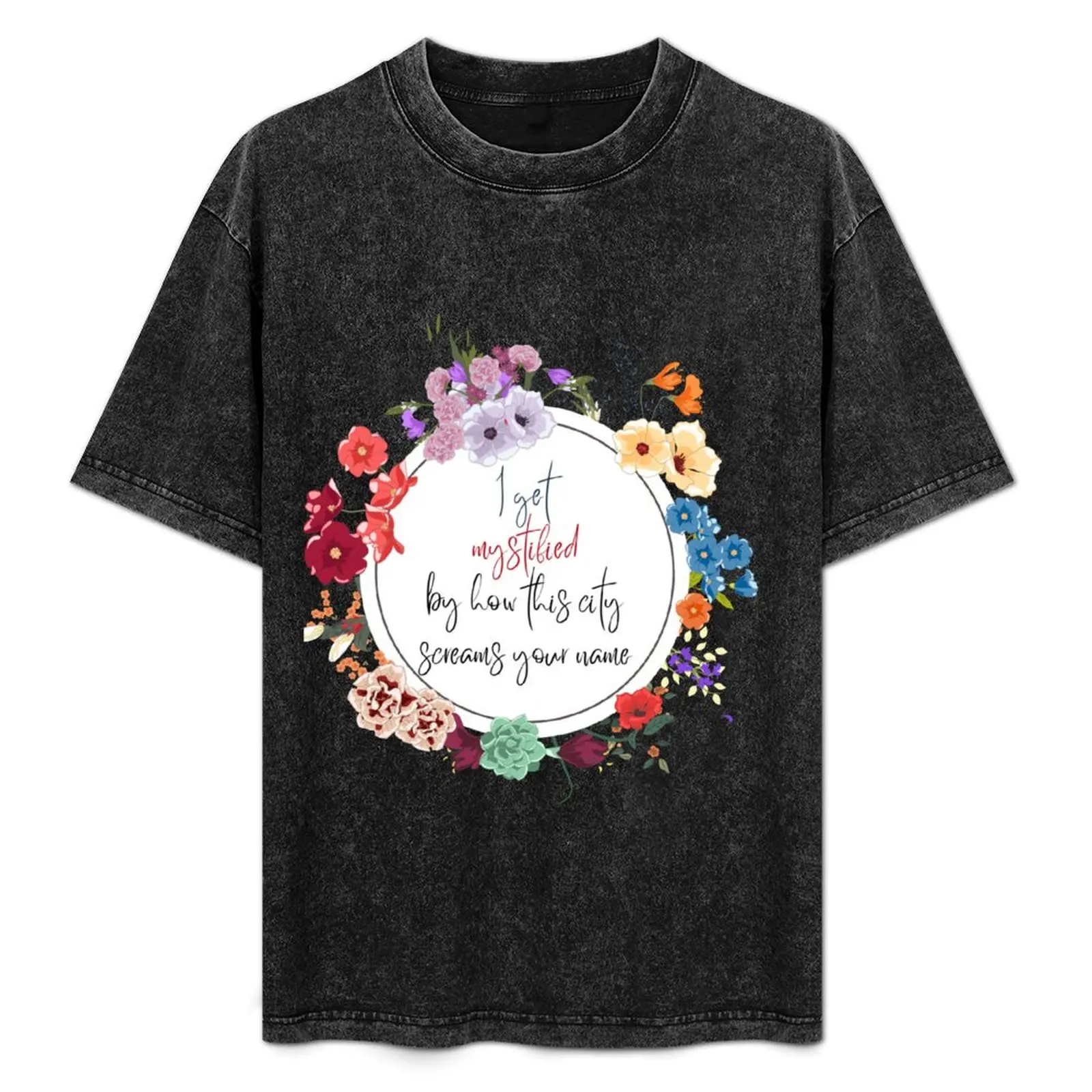 

cornelia street mystified T-Shirt sublime aesthetic clothes vintage anime shirt sweat mens workout shirts