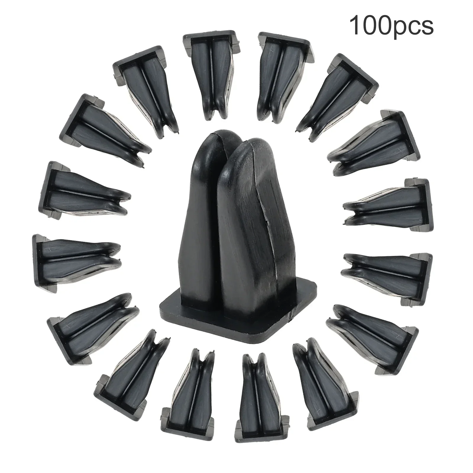 

100Pcs 63171367868 Black Plastic Car Moulding Trim Expanding Nuts Fits for BMW Auto Fastener Clip Interior Accessories