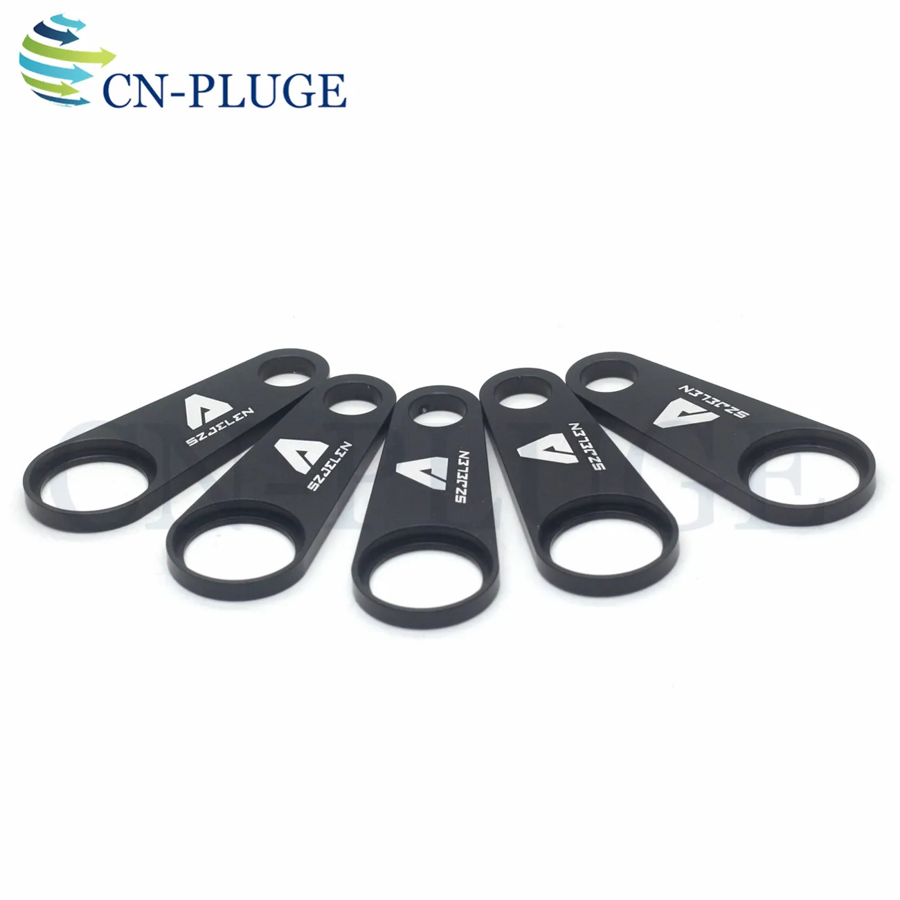 All Black Metal Snaps Environmental Record QAT-ECO XLR Connector Bracket for Boompoles 1PCS