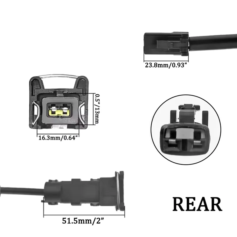 59810-C1000 59830-C1000 59910-C1000 59930-C1000 ABS Speed Sensor Front Rear For Hyundai Sonata 1.6 2.0 2.4 2015-2017