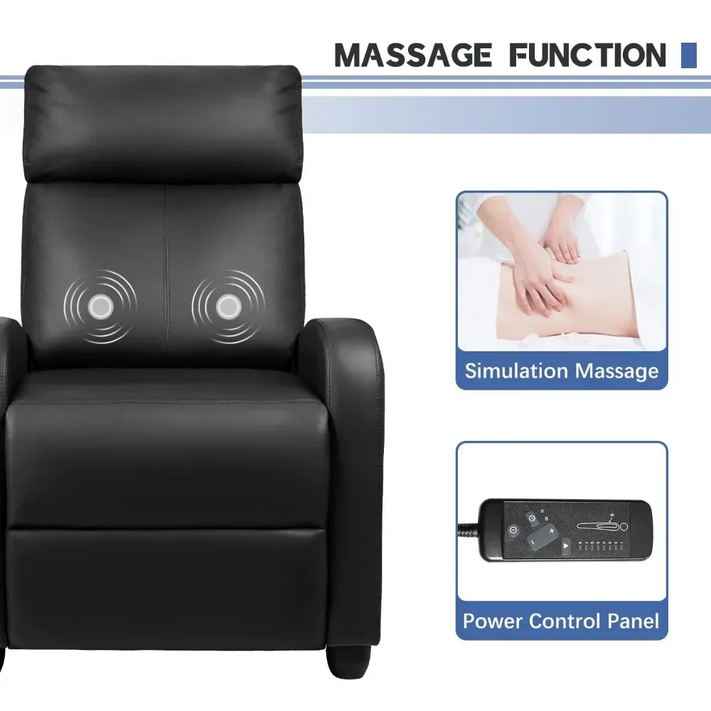 2023 New Massage Recliner Chair for Living Room, Modern Single Chairs for Adults