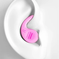 Bouchons d'oreille en silicone souple pour dormir, réduction du bruit, bouchons d'oreille, 1 paire