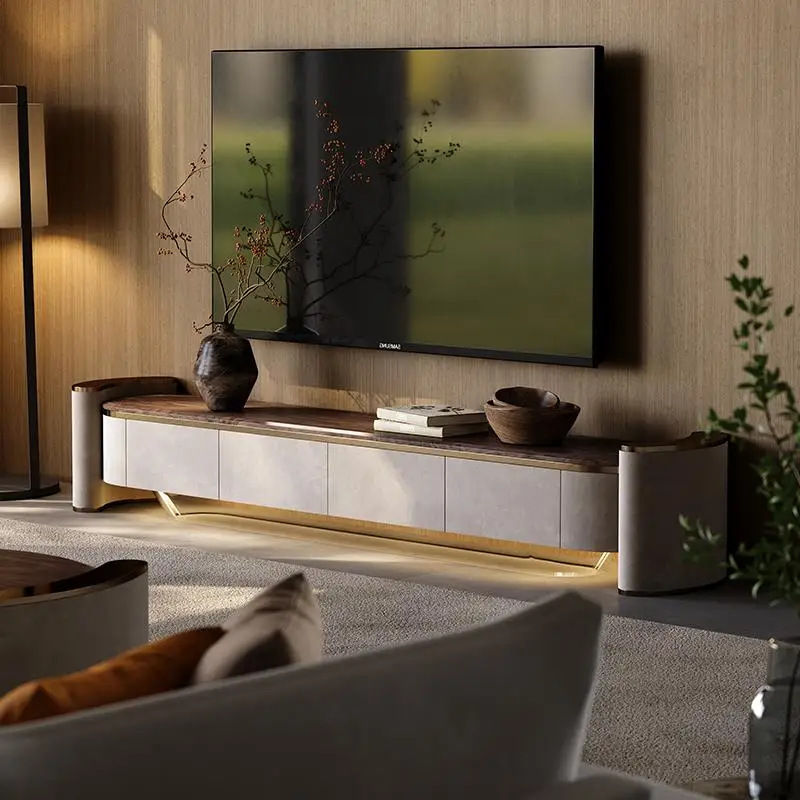 

Storage Universal TV Cabinet Light Luxury Organizer Dollhouse Hallway Luxury Tv Table Modern Monitor Archivadores Furniture