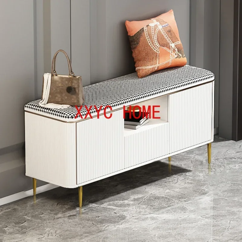Modern Shoe Cabinets Entryway Bench Luxury Organiser Shoe Rack Household Nordic Recibidor De Entrada Mueble Home Furniture
