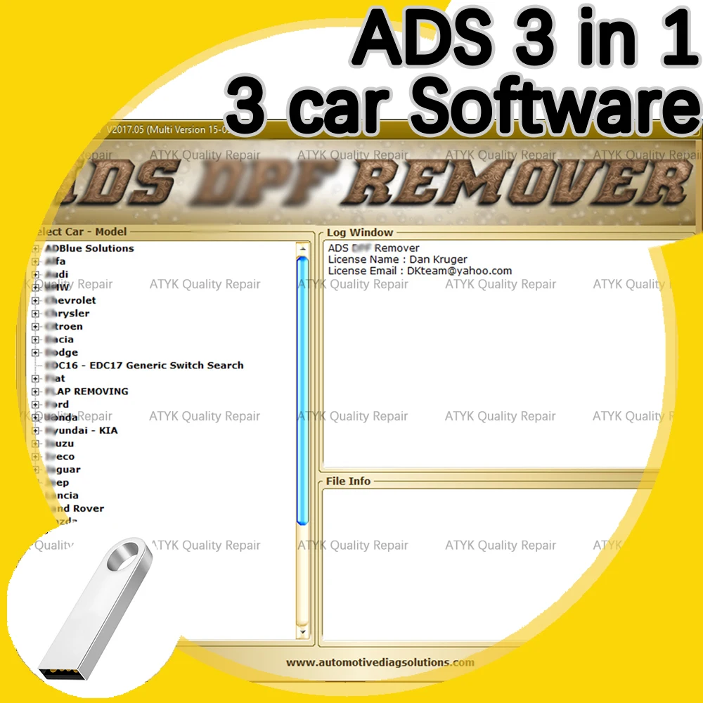 

2024 hot 3 in 1 Car Software Maintenance Tools tuning cars ECU Diagnostic software Car 5.2 repair box inspection tools auto new