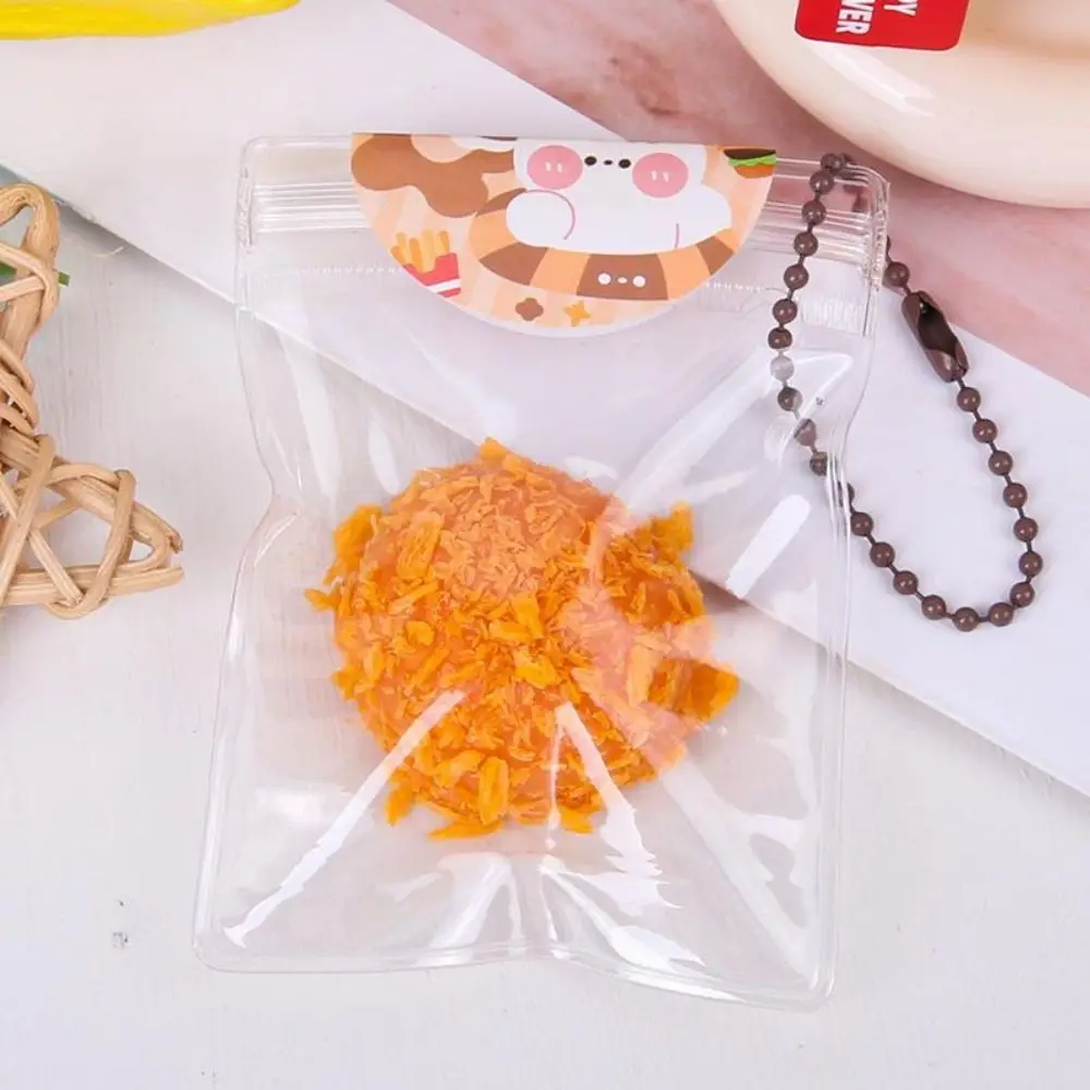 

Creative Bread Crumbs Fried Food Pinch Toy Slow Rebound TPR Squeeze Hamburger Toy Mini Flexible Cute Food Pinch Toy Unique Gift