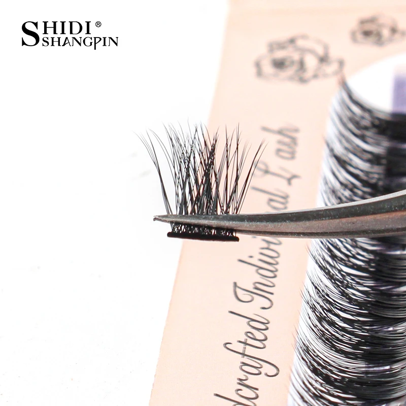 6 Rijen 72 Bundels Individuele Wimpers Pluizige Gesegmenteerde Valse Wimpers Professionele Make Wimper Extension Cilia Dikke Fake Lash