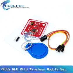 PN532 NFC RFID Wireless Module V3 User Kits Reader Writer Mode IC S50 Card PCB Antenna I2C IIC SPI HSU For Arduino