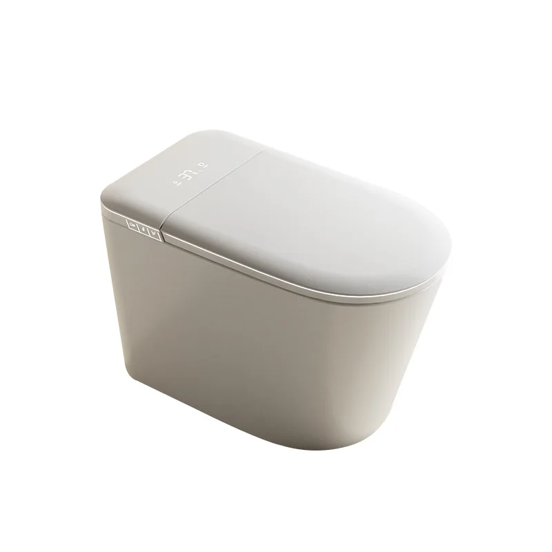 New Automatic Smart Toilet Integrated Seat Heating Voice Built-in Aromatherapy Foam Shield Toilet
