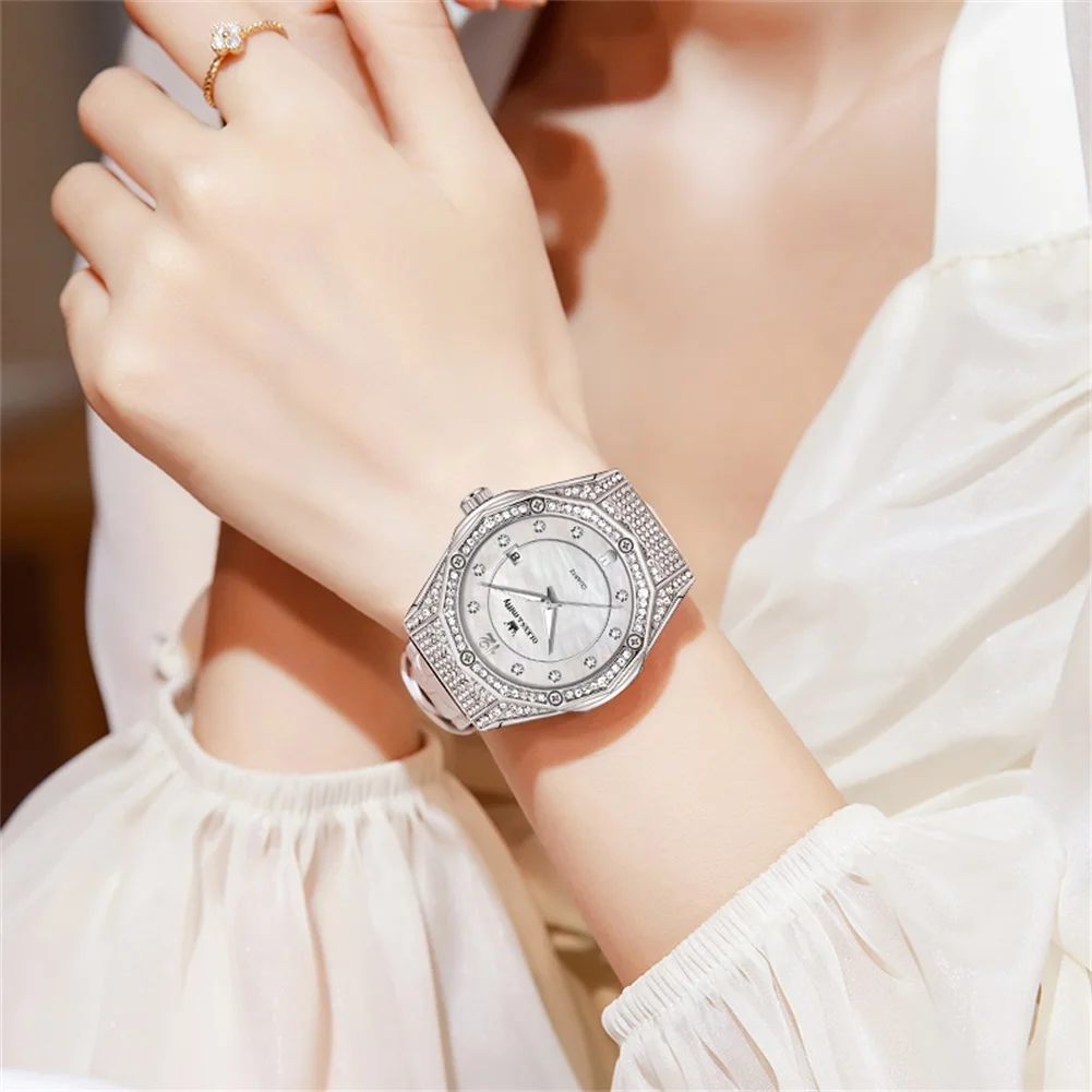 OLEVS & Miffy Joint Edition Women's Watches Elegant Fashion Original Quartz Watch for Ladies Waterproof Luminous Date Wristwatch