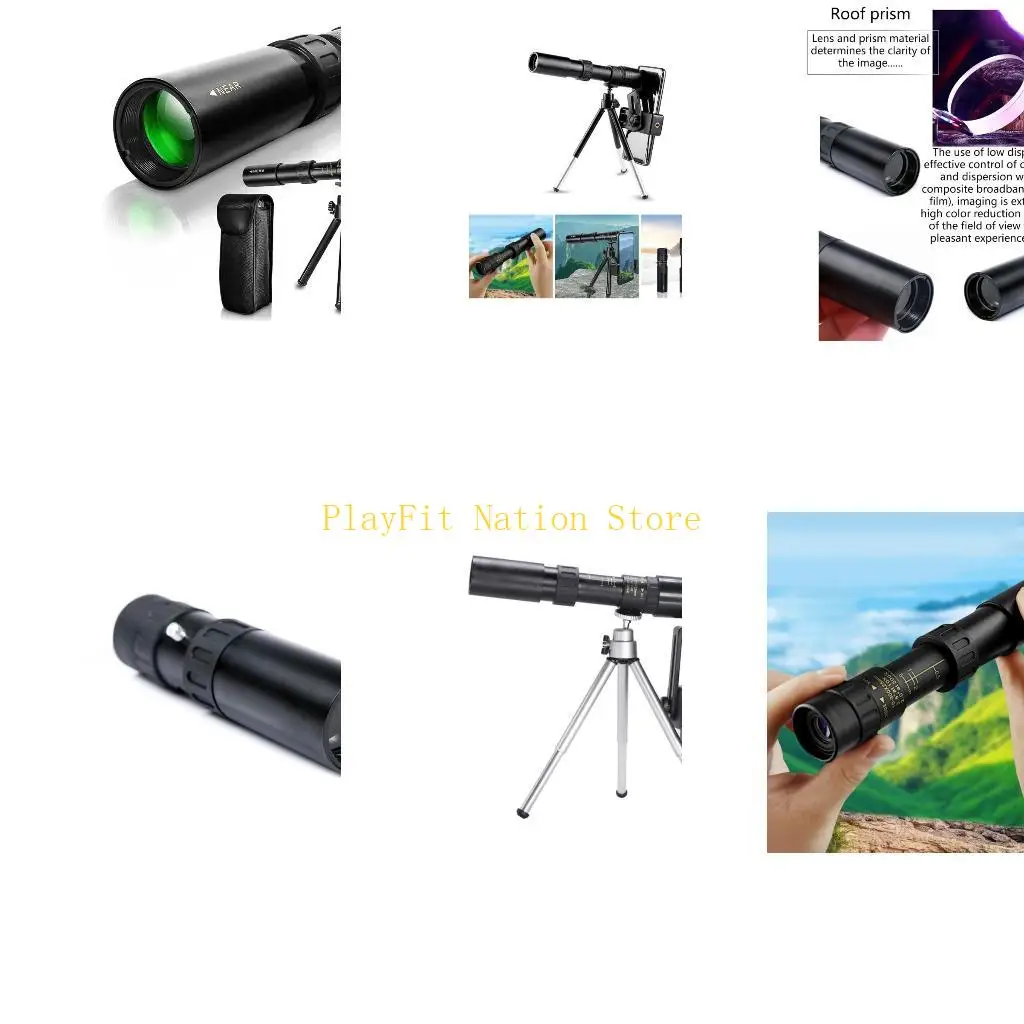 

242F Zoom Портативный мощный бинокль дальнего действия Профессиональные подзорные очки Монокуляр