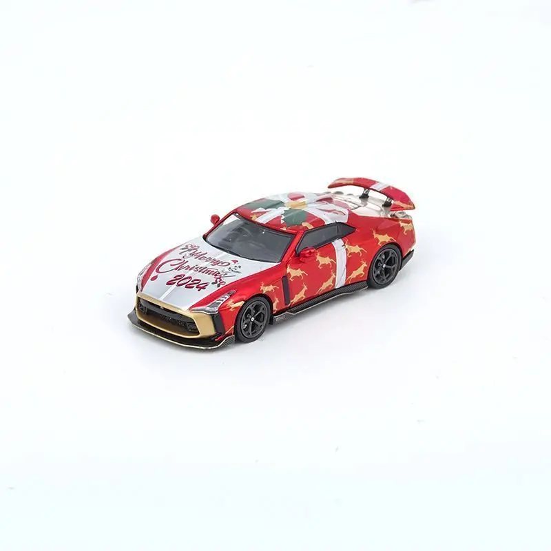 INNO 1:64 Nissan GTR R50 2024 Natal Limitado Liga Modelo de Carro Carro Esportivo Colecionável Contém Modelo Escondido
