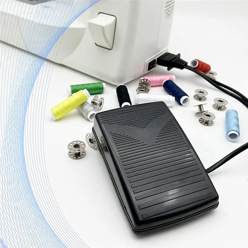 Y51A Sewing Machine Foot Pedal Power Cord Replacement for Singer 359102-001 2263 E99670 US Plug, with Oil & Bobbins
