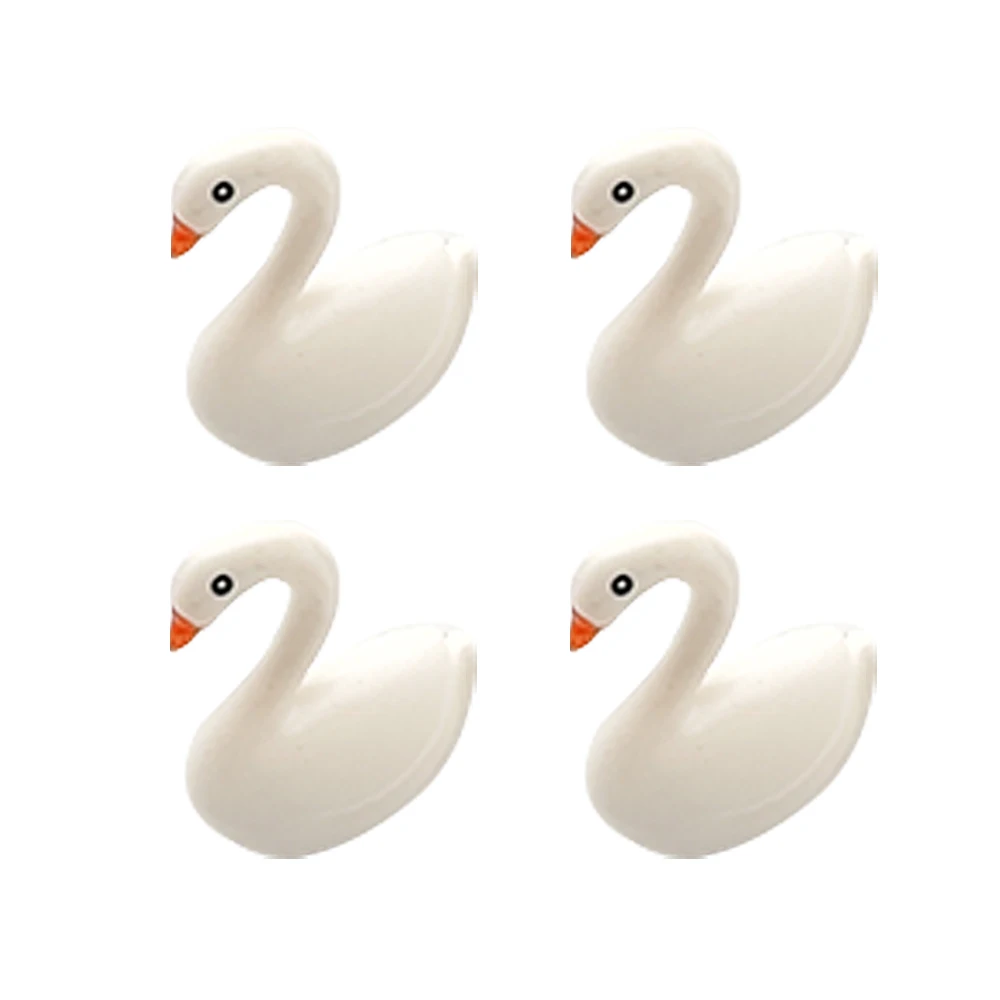 5pcs Animal building blocks White swan, Mandarin duck and swan Scene collocation Building block toy gift for children